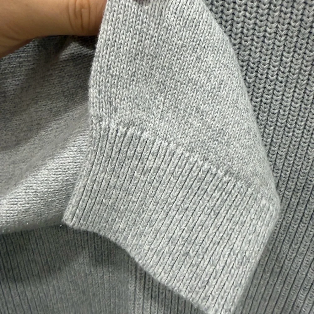 Nautica Men's Light Gray Crewneck Sweater - Picture 10 of 12